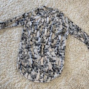 All Saints 100% Silk Helle Dazzle Dress,  US 2.